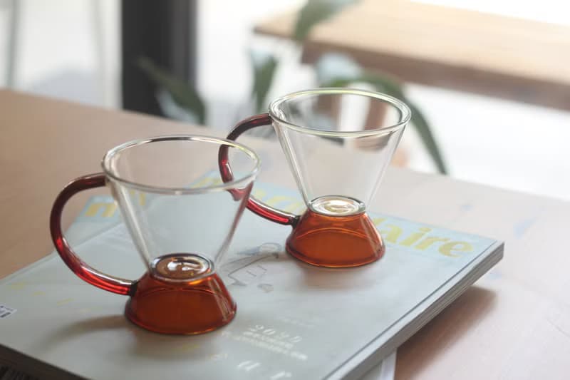 英式下午茶耐熱玻璃琥珀色茶杯 一入