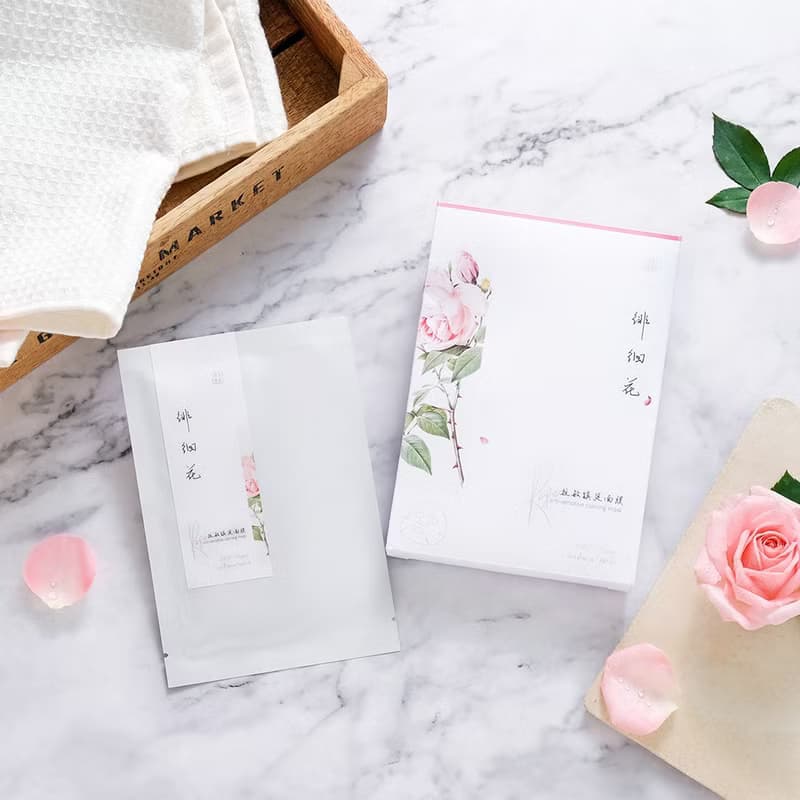 植芮堂【讓歲月對妳很溫柔】徘徊花修護鎮定面膜30ml (三入組)