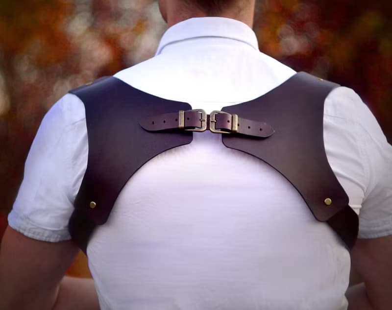 Leather handmade suspenders for mens. Handmade Suspenders. Braces. Wedding Groom