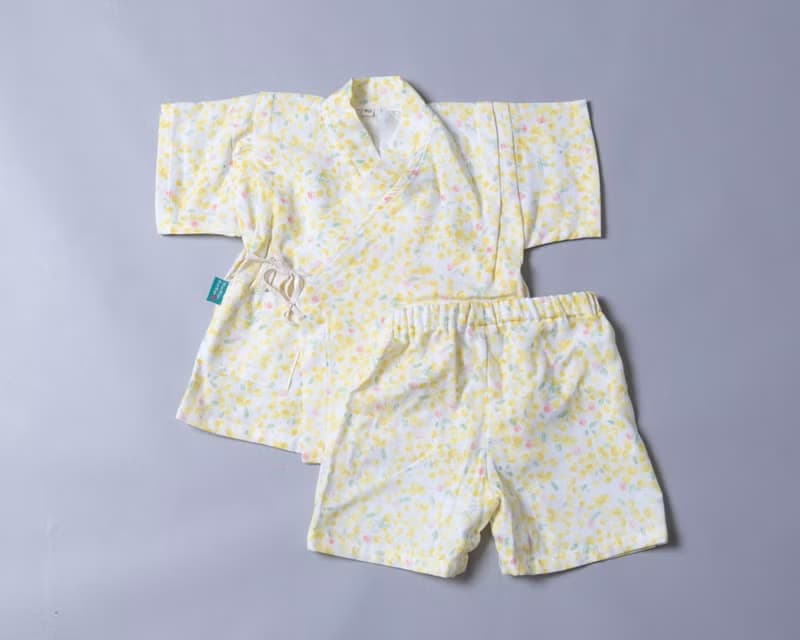 甚平和服-自然16-紗 睡衣 嬰兒 包屁衣  連身褲 抓周 新生bb衫