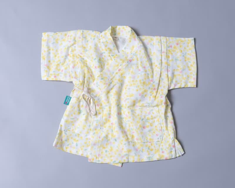 甚平和服-自然16-紗 睡衣 嬰兒 包屁衣  連身褲 抓周 新生bb衫