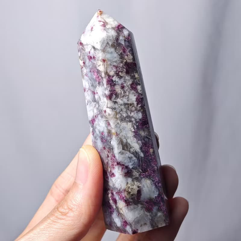 稀有梅花碧璽 踏雪尋梅 一柱擎天 中流砥柱 招財 晶柱 單品 禮物