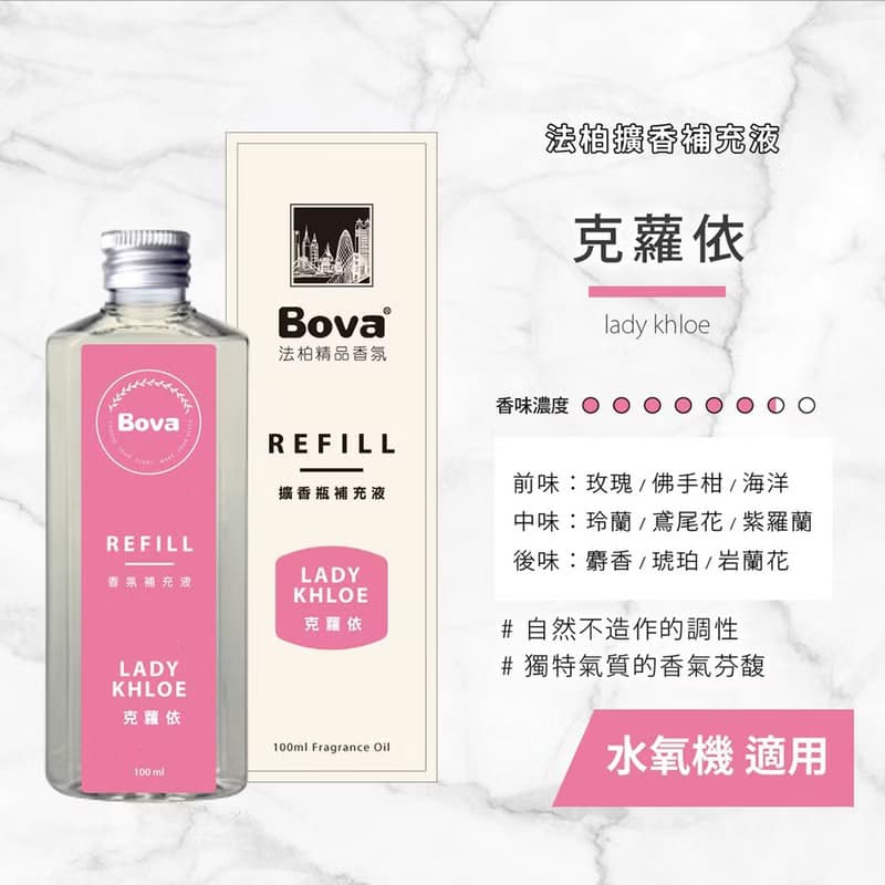 香氛禮袋3入組-克蘿依 (擴香瓶/香氛包/補充瓶)