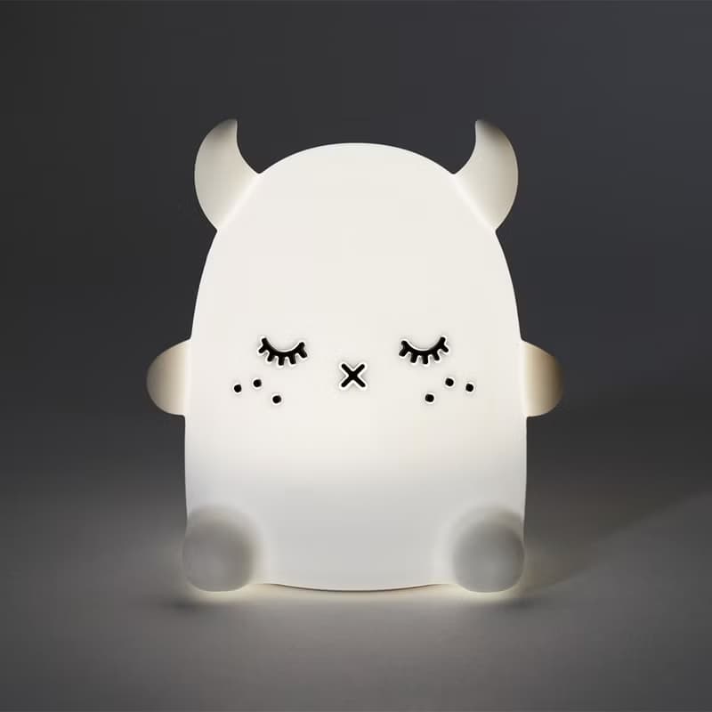 【聯名款】SomeShineXNoodoll矽膠充電式拍拍小夜燈-Ricepuffy
