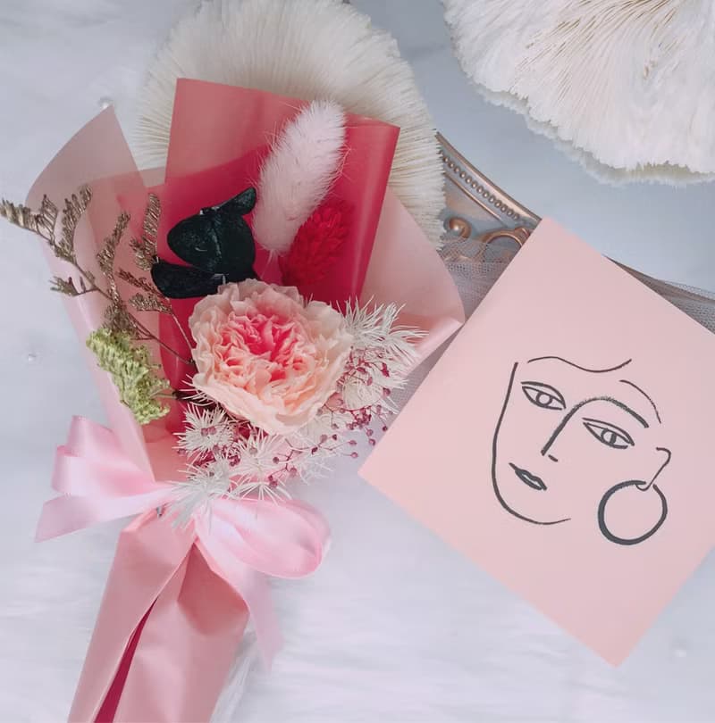 【母親節系列】康乃馨永生花 迷你花束