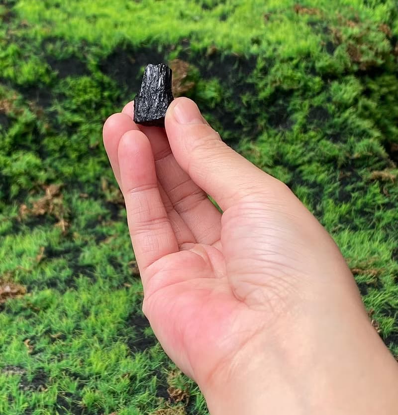 能量擺飾-天然原礦可愛紫晶簇 黑碧璽套組 招財保平安 快速出貨