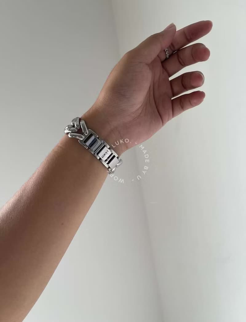 Apple Watch | V型稻穗不鏽鋼金屬錶帶