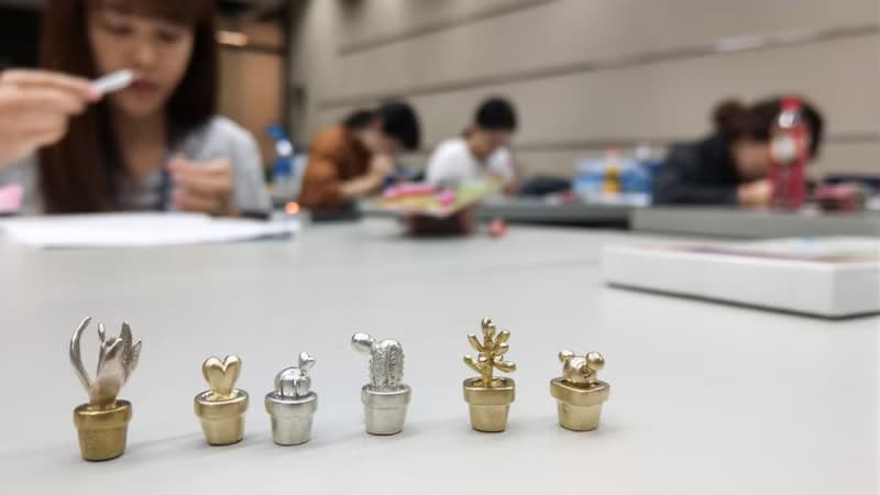 【體驗】一人成班 多肉小盆栽 黃銅 純銀 DIY 體驗活動