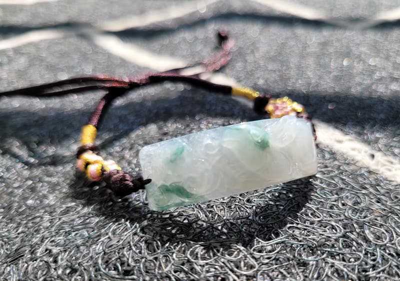 【親翠】天然翡翠 冰飄花立體美兔兔手牌調節式16cm手環 生肖 兔