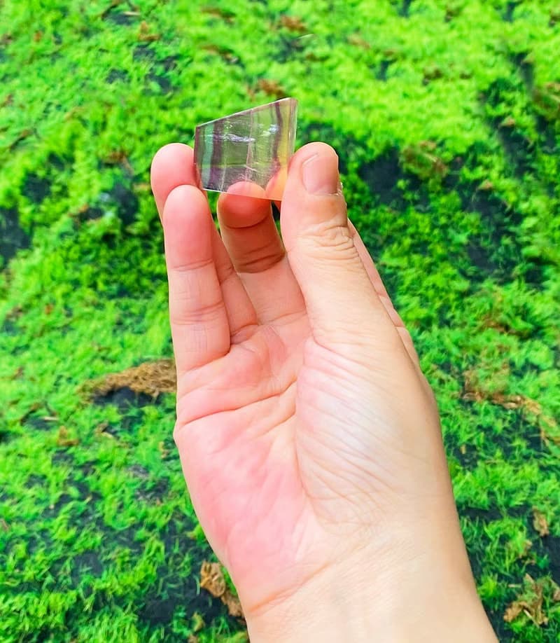 能量水晶-天然能量夢幻漸層螢石 增智慧 屏除雜亂思緒 入厝禮物