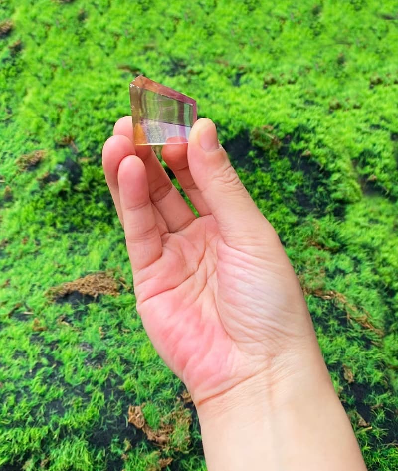 能量水晶-天然能量夢幻漸層螢石 增智慧 屏除雜亂思緒 入厝禮物