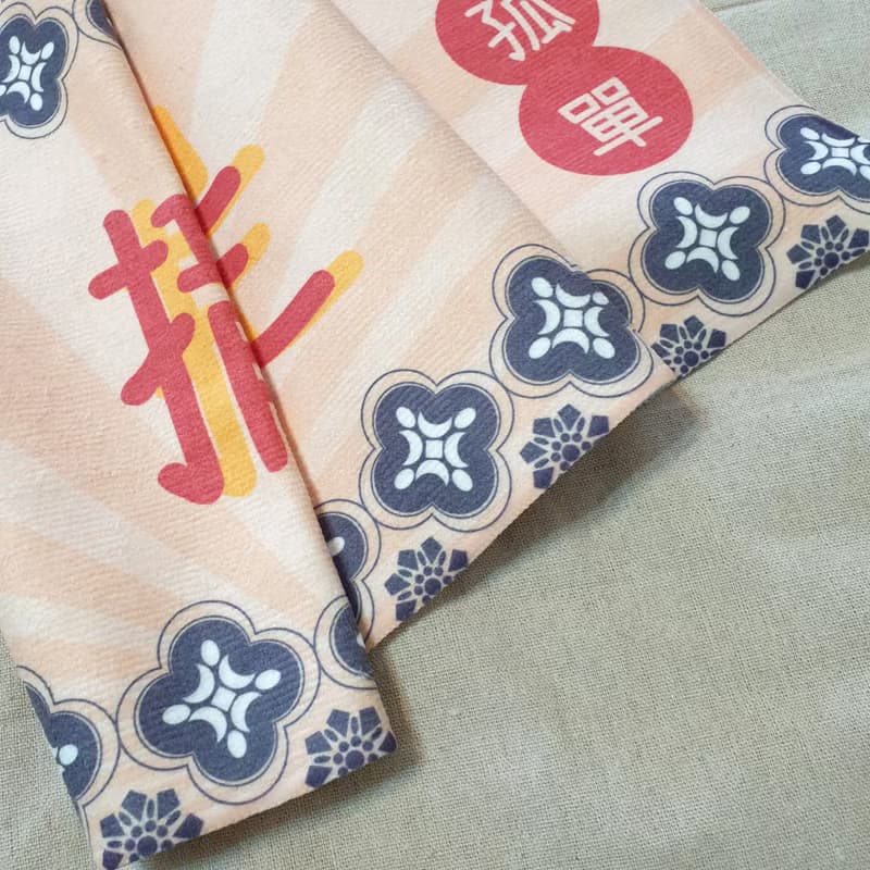 復古運動毛巾
