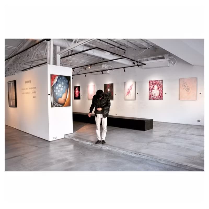 令人窒息的藍色錄音機 /藝術掛畫 /抽象畫 /靈魂畫作 /裝飾油畫