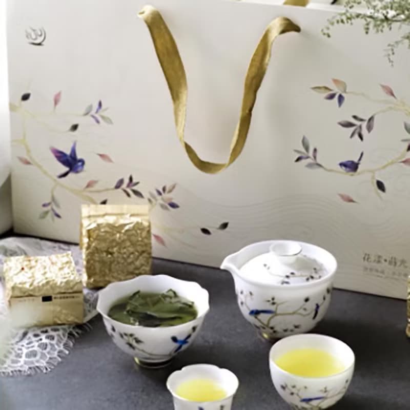 台灣茶禮盒 | 花漾蒔光 | 梨山高山烏龍茶 | 優雅香氣 | 送禮首