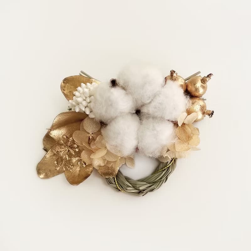 超迷你!小金花掌心注連繩【24小時內出貨】