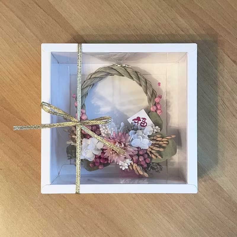 超迷你!小金花掌心注連繩【24小時內出貨】