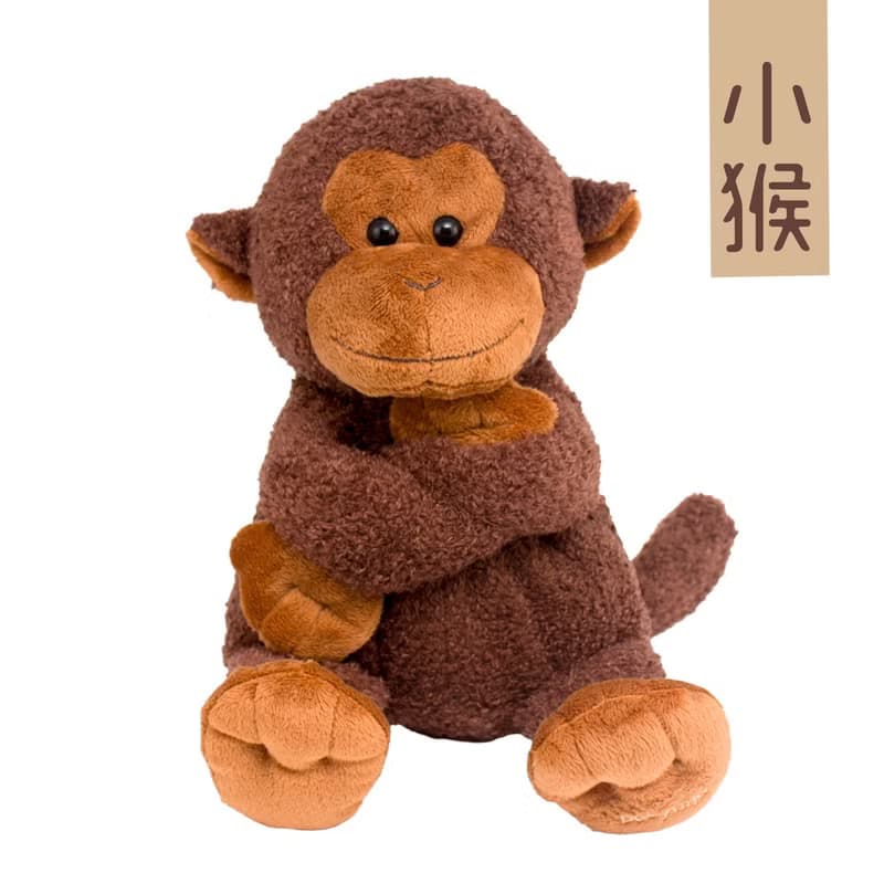 【hipopipo小西波 - 森林派對系列】小猴動物造型布偶