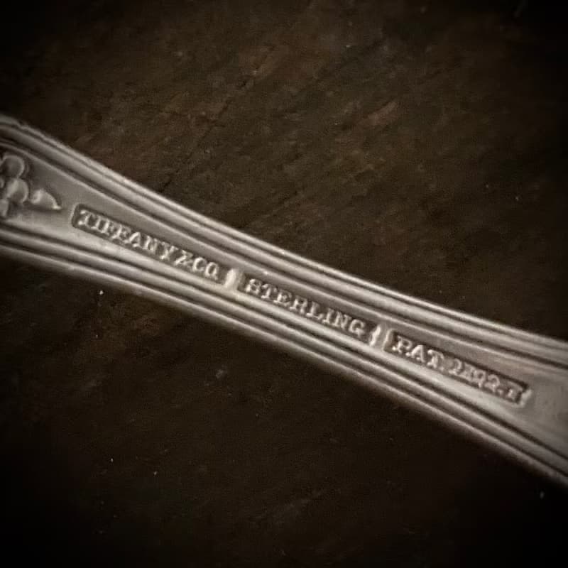 頂級銀器美國Tiffany純銀1892年製Richelieu樣式百年訂製款餐叉