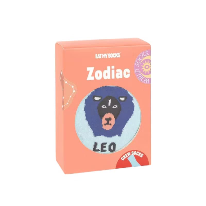西班牙 DOIY 襪子十二星座系列棉質男女彩色潮襪中筒襪創意禮物
