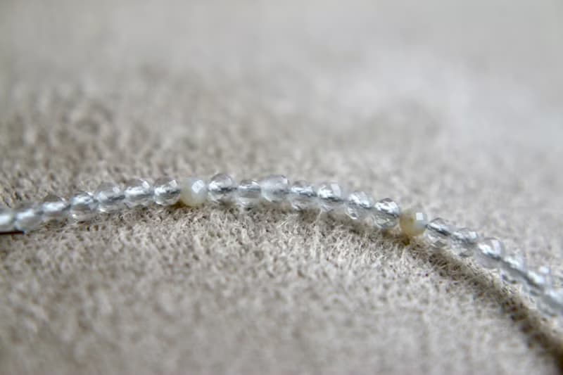 手鍊 純銀 蛋白石 月光石 - 一切安好 -