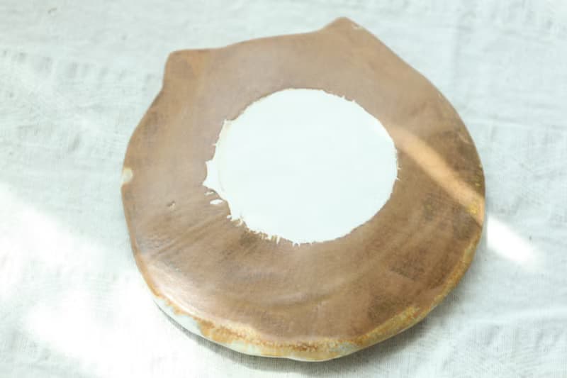 【畢業禮物】呆呆貓貓立體陶瓷小盤手捏擺飾水晶收納飾品盤瓷豆皿