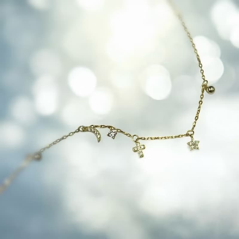 925純銀鍍18K金/躍境 可洗澡女生情人節禮物禮盒手鍊B45