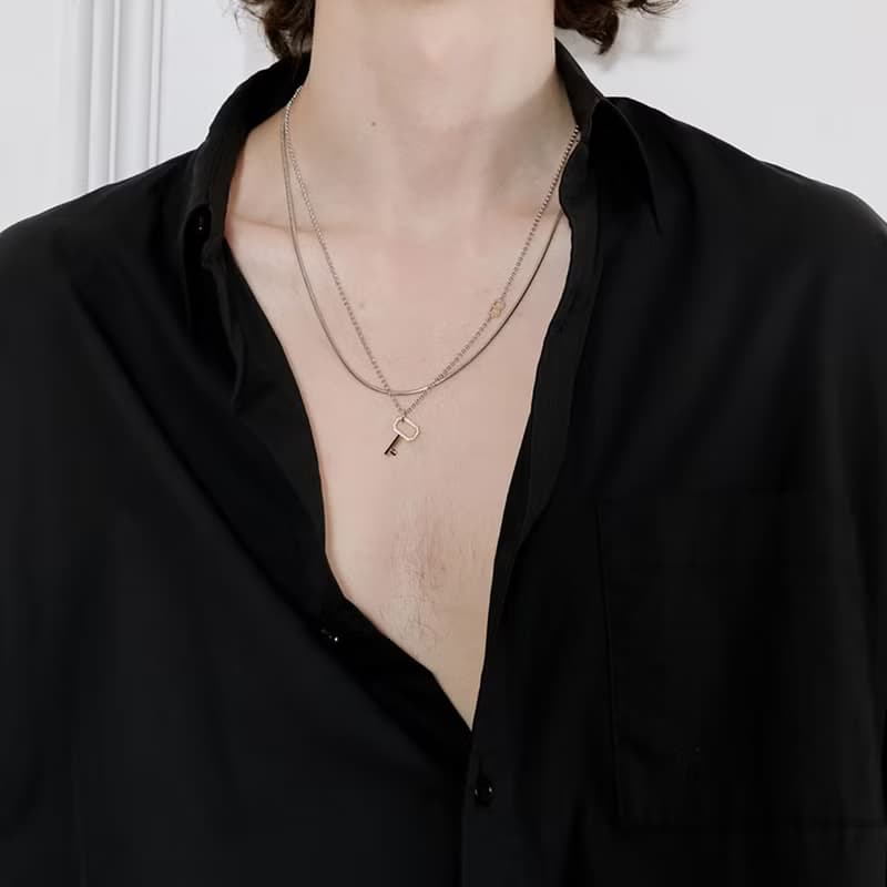 LA LIGNE BOA CHAIN LONG NECKLACE