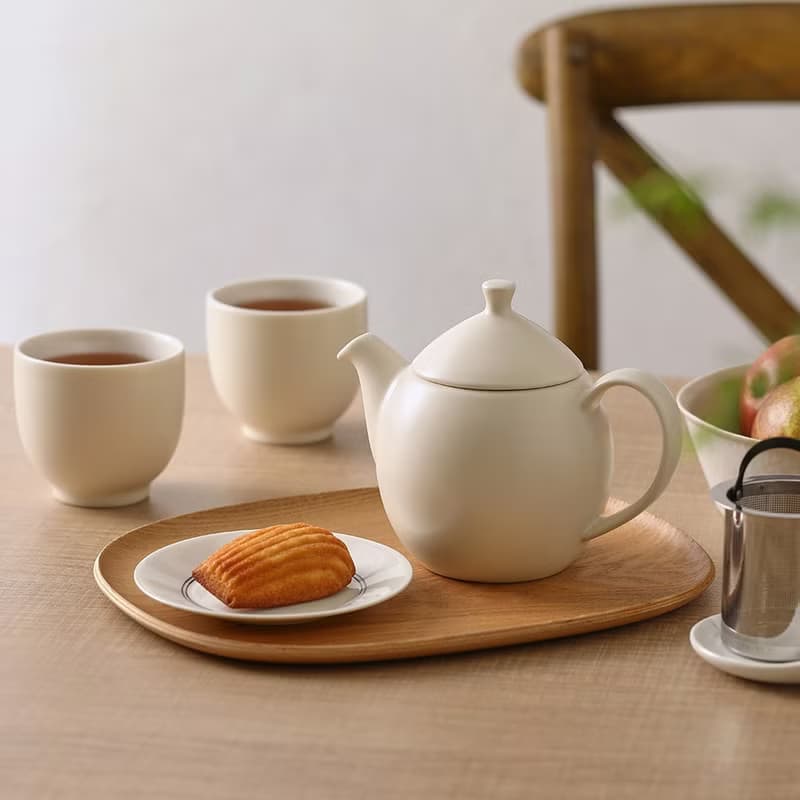 【日日有壺禮盒】露水茶壺與 Q系列握杯組 一壺雙杯