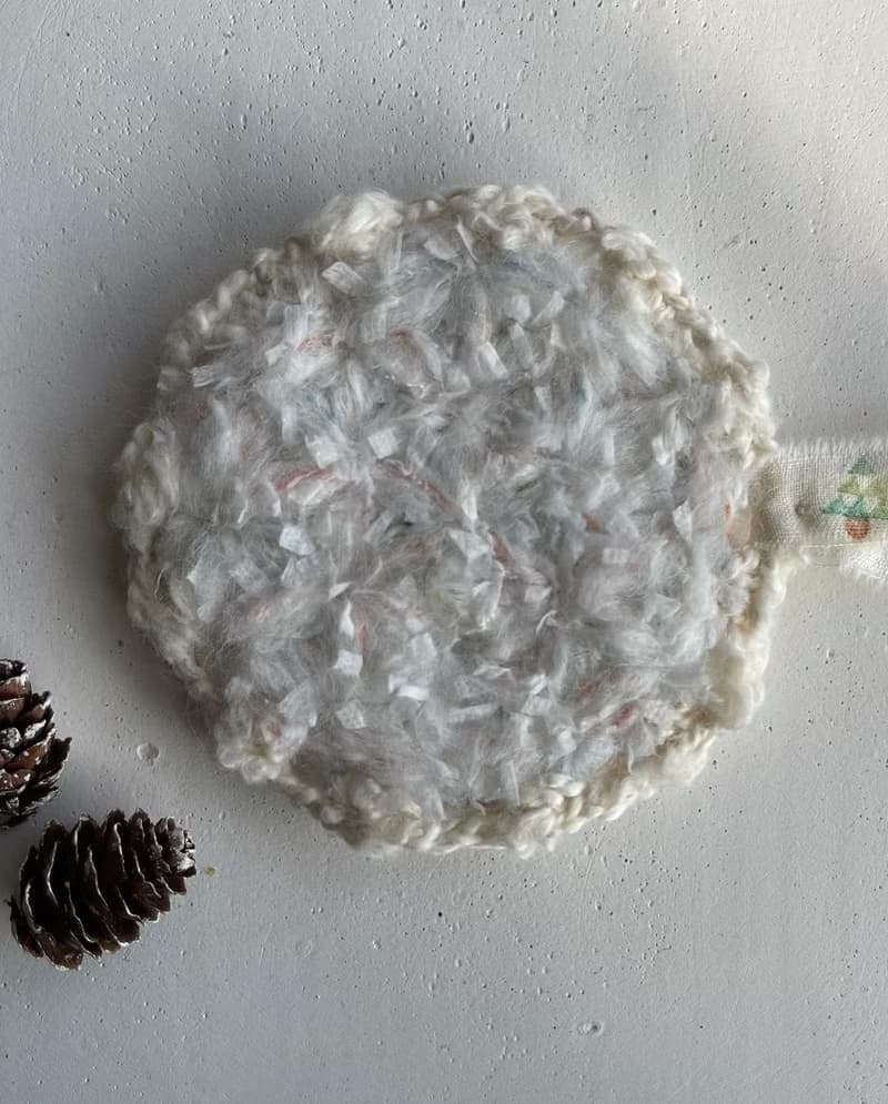 Knitting 聖誕禮物 聖誕樹 - 初雪之粉色耶誕 - 暖暖夜燈款