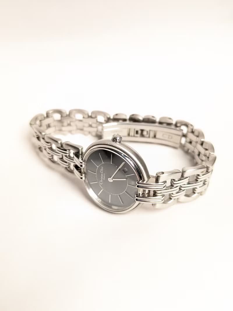 DIOR vintage quartz 中古石英錶