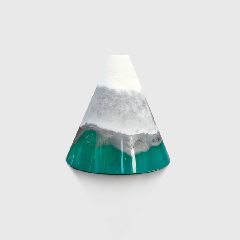 手工製造 I 擴香石 I 樹脂 I 附5ml精油 I 綠色 I 圓錐