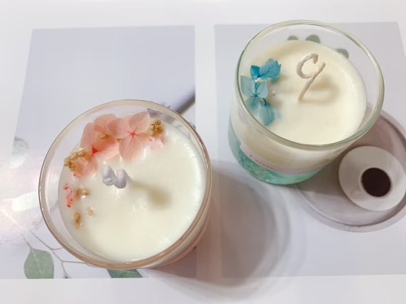 【室內香氛】永生繡球花大豆精油蠟燭