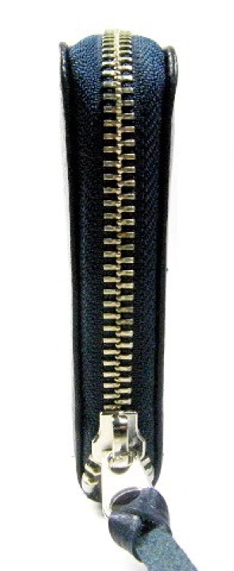 長財布　ラウンドファスナー　アリゾナ ネイビー