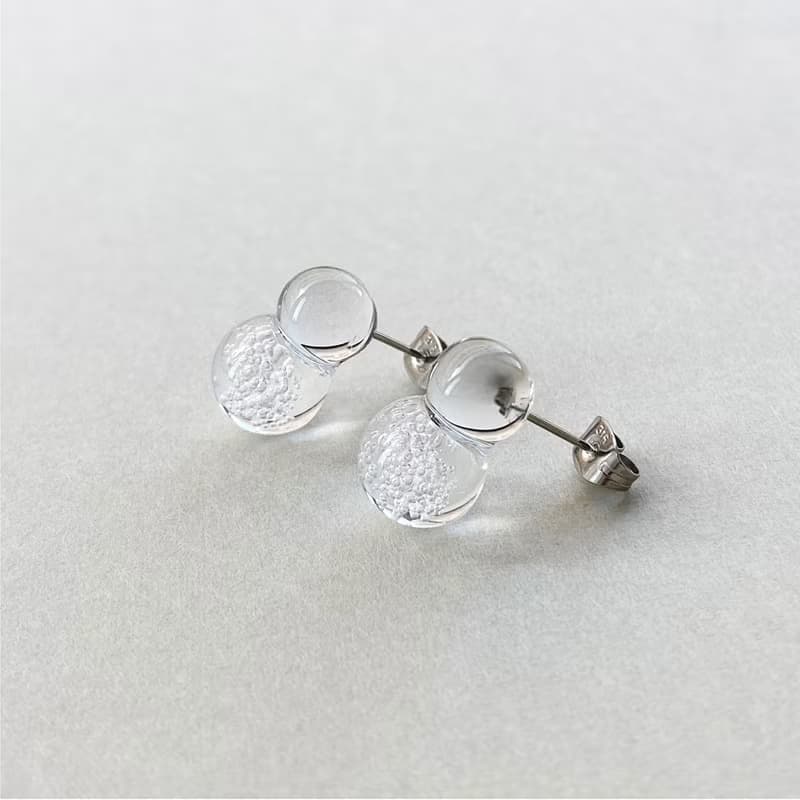 スパークリングピアス/イヤリング(クリア)