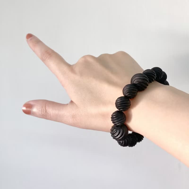 螺旋波浪紋 3D列印造型手鍊