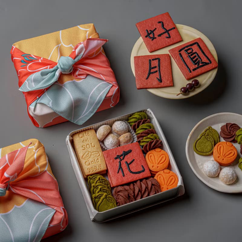 Café del SOL 花好月圓 中秋手工餅乾禮盒