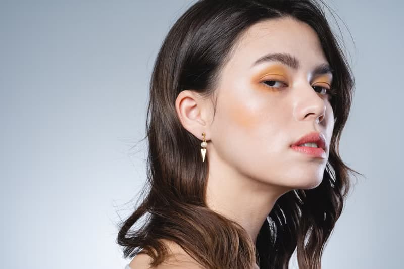 棉珍珠耳環【925銀 sweet cone 耳環】