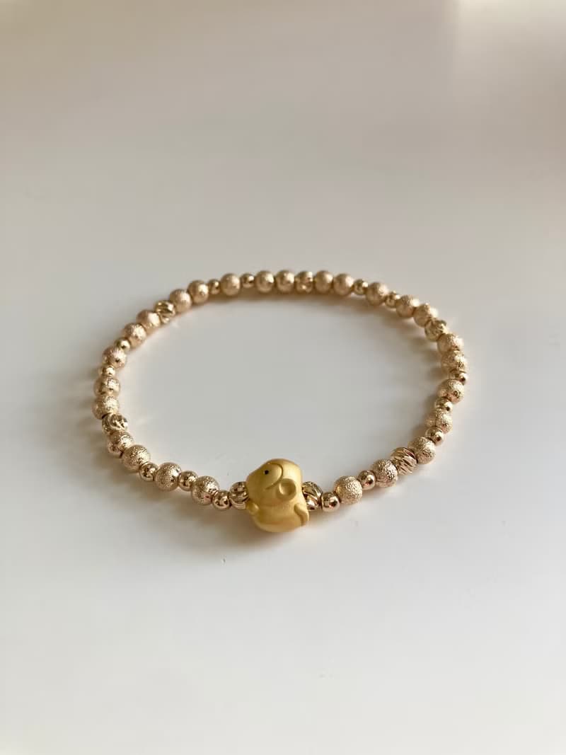 生肖珠子彈性線手鍊