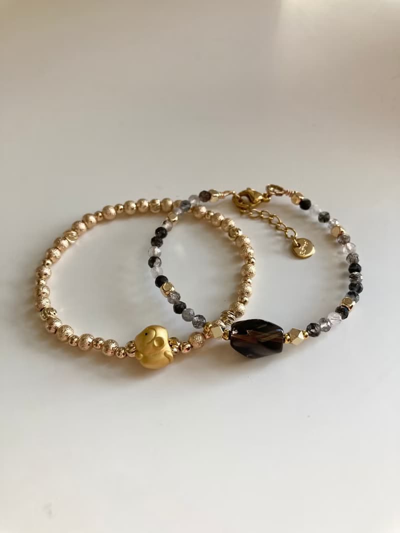 生肖珠子彈性線手鍊