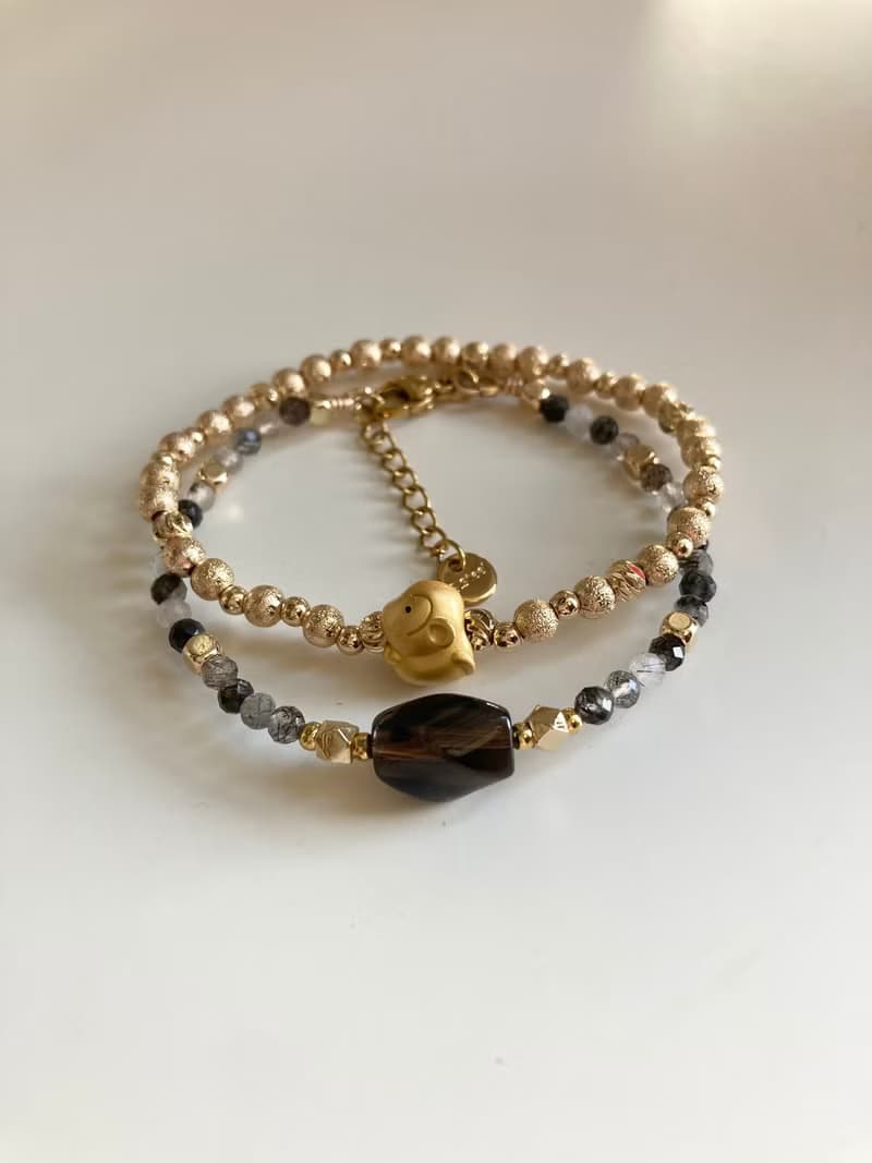 生肖珠子彈性線手鍊