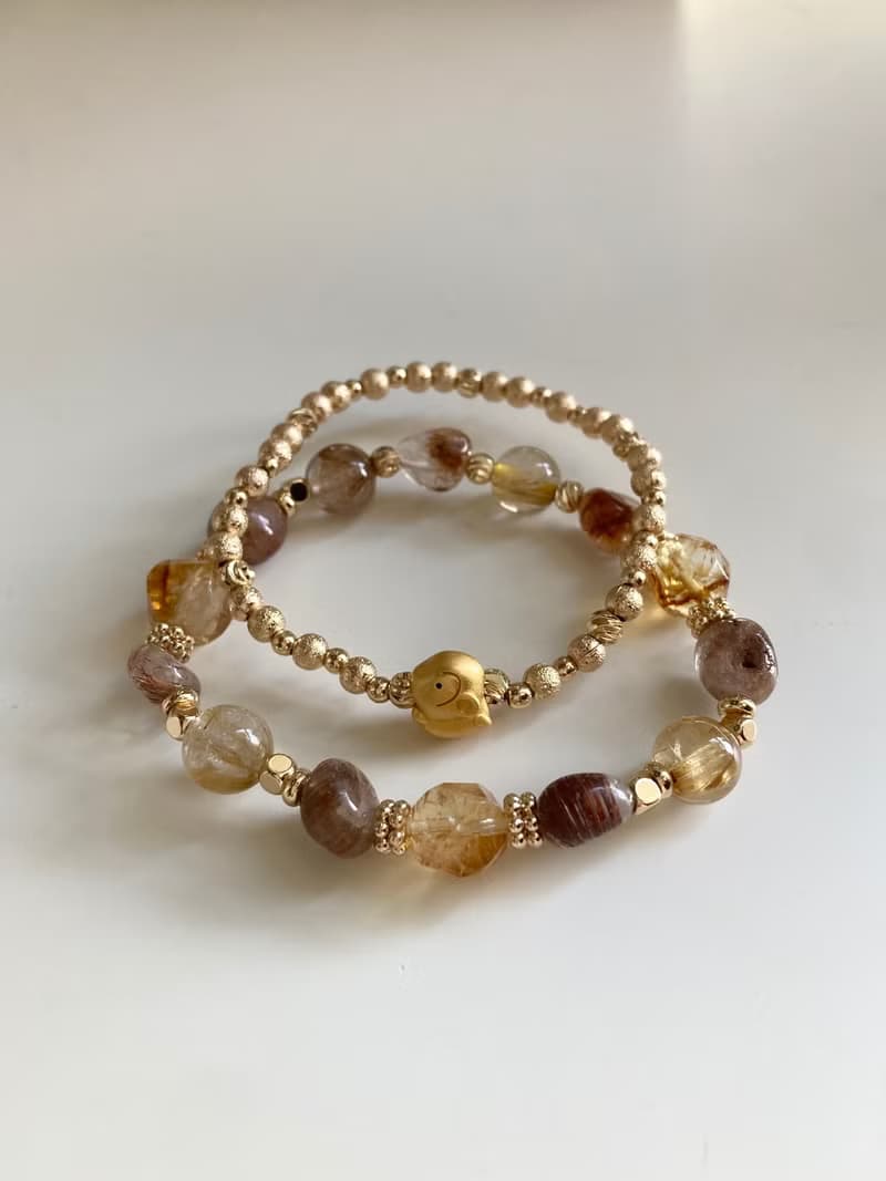 生肖珠子彈性線手鍊