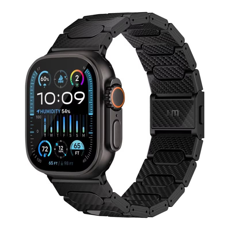 JM 1K 碳纖維磁扣式 Apple Watch 錶帶