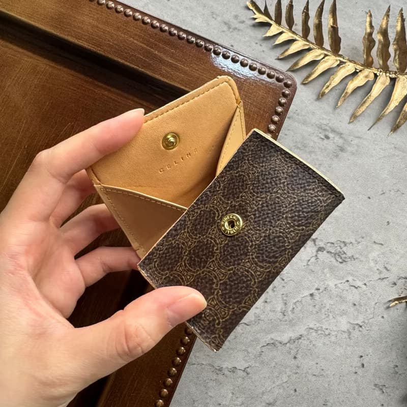 中古 Celine Macadam 小皮包 零錢包