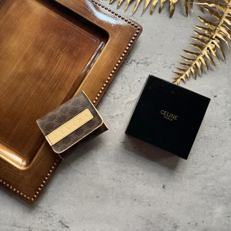 中古 Celine Macadam 小皮包 零錢包