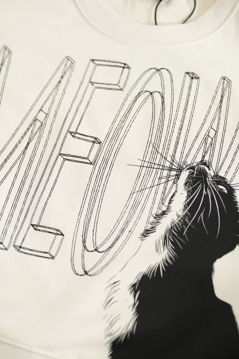 ELEGANT MEOW 女裝短版衛衣 by Toby Black 100%棉