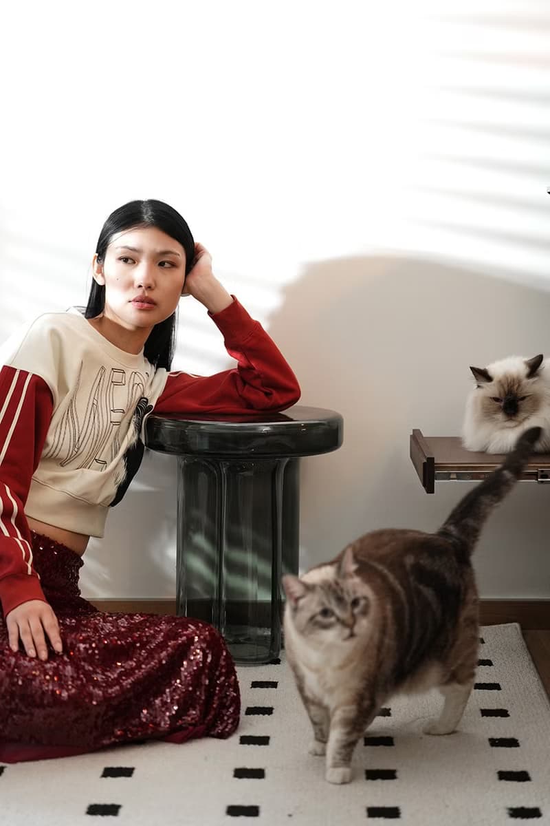 ELEGANT MEOW 女裝短版衛衣 by Toby Black 100%棉