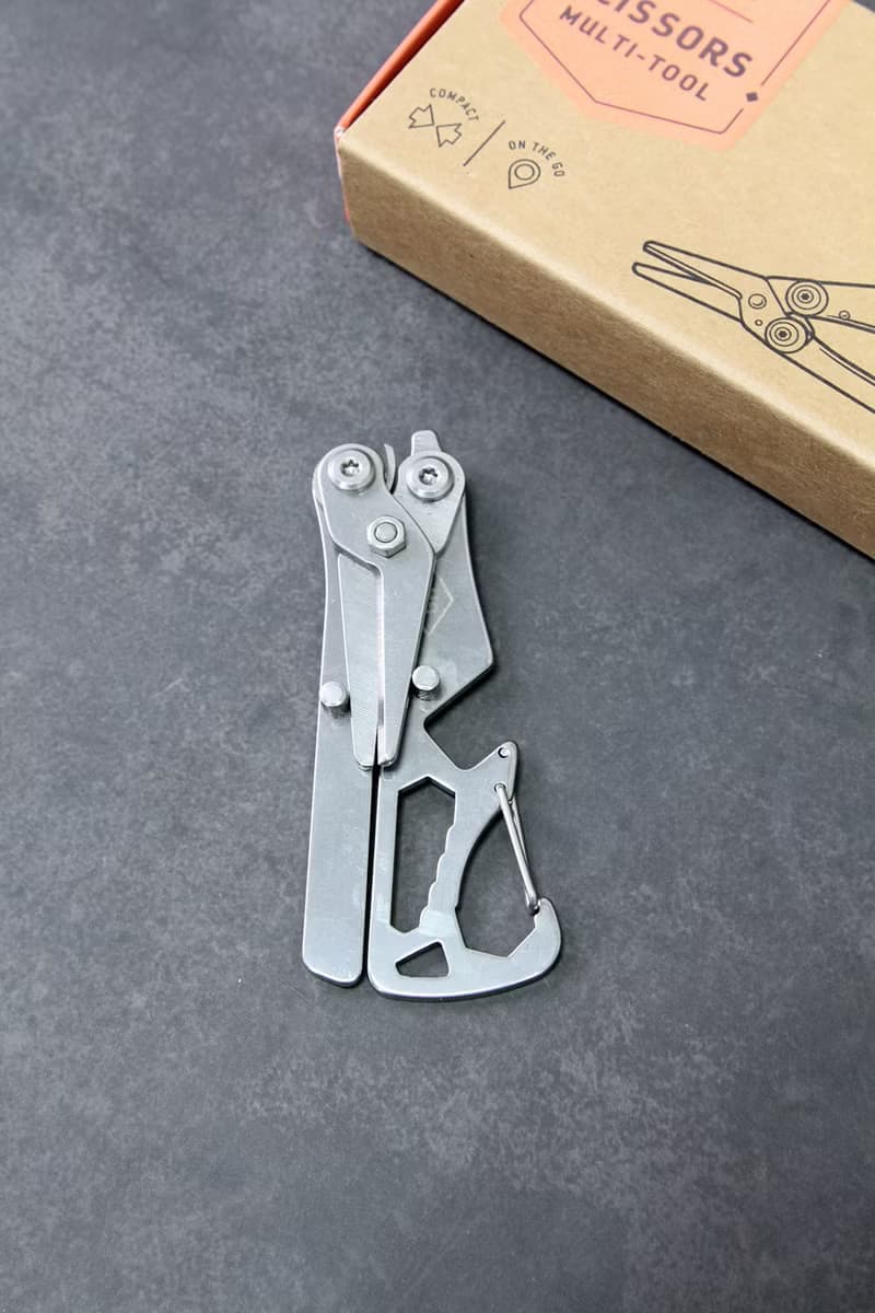 英國Gentlemen's Hardware11合一多功能可折疊不銹鋼剪刀隨身工具