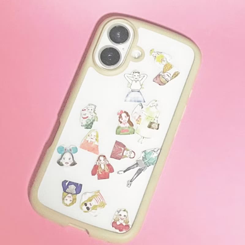 マルチシール pet貼紙 masking tape 紙膠帶 女孩貼紙 紙貼紙 pet tape 女孩紙膠帶 washi tape PET膠帶 手帳素材