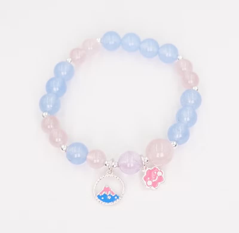 寶麗金珠寶-天然水晶銀飾手鍊