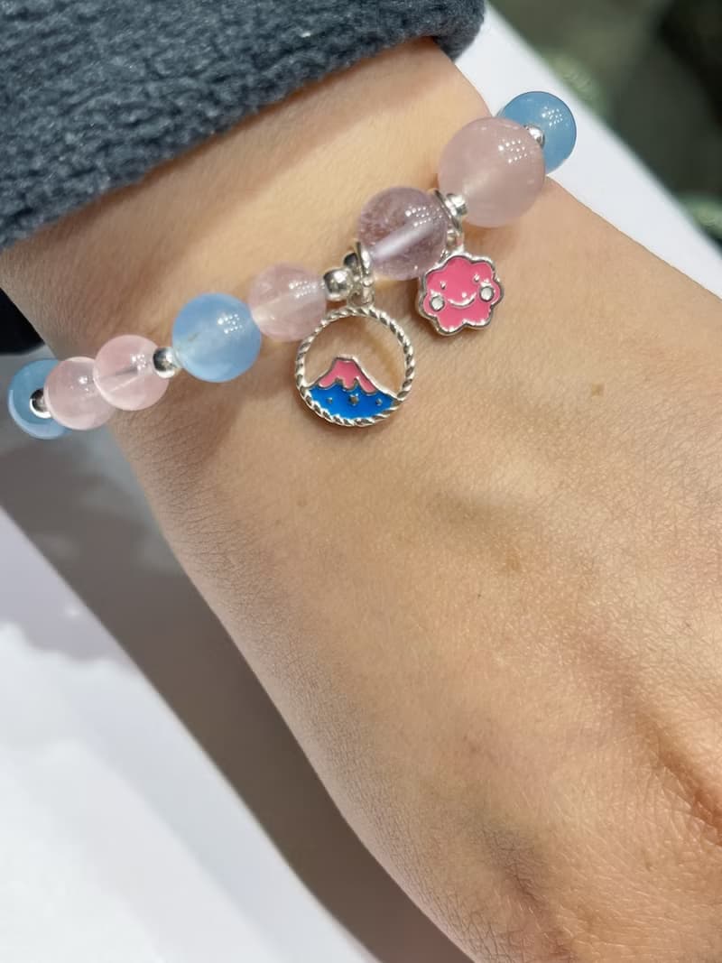 寶麗金珠寶-天然水晶銀飾手鍊